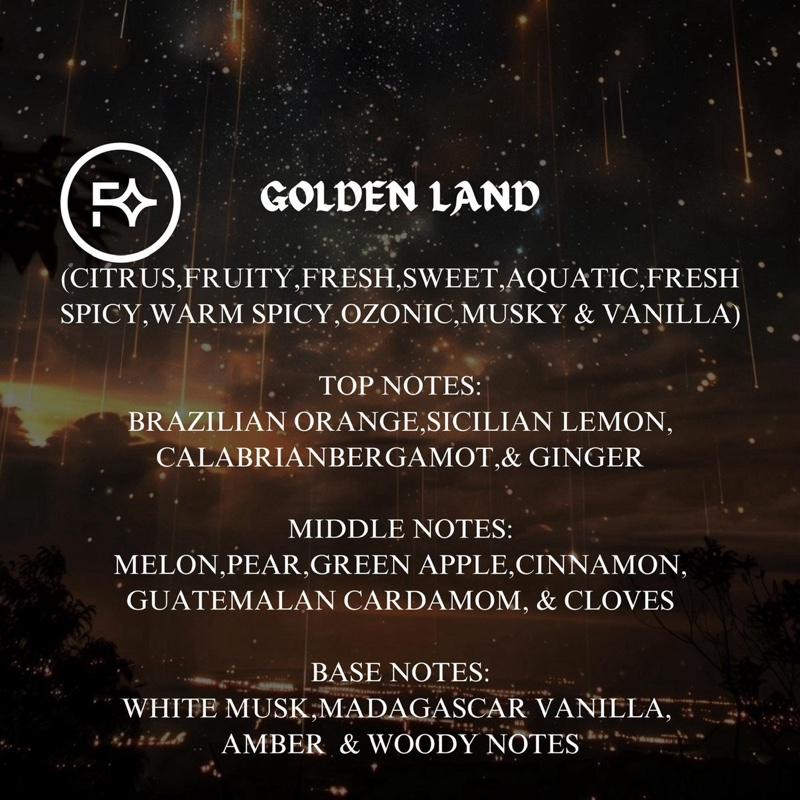 Fragtology Golden Land EDP 50ML